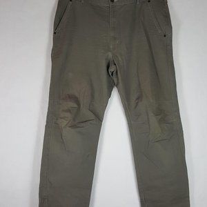 Wrangler Sz 40x30 Khaki Chino Pants Men Flat